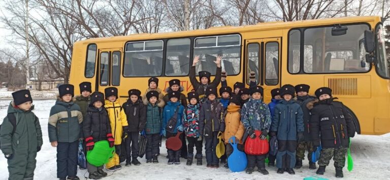 Выезд Даубихинских кадетов в Уссурийск.